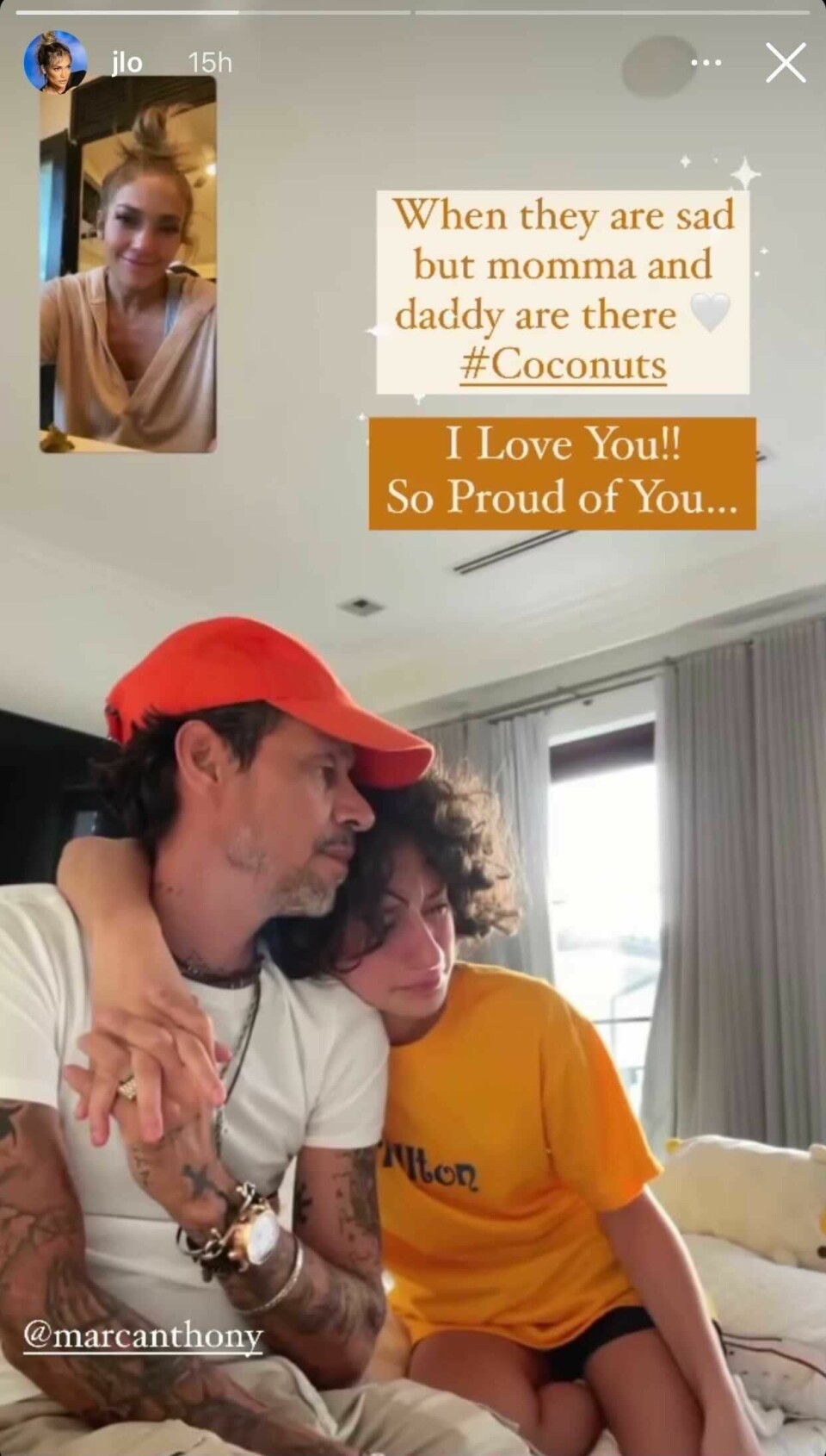 Bild från Jennifer Lopez Insta story. Bild från Jennifer Lopez Insta story.
