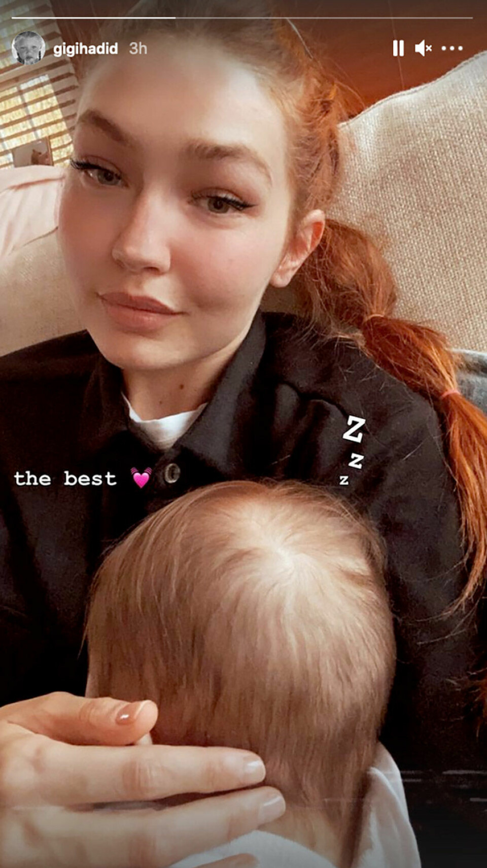 Gigi Hadid och dottern Khai Gigi Hadid och dottern Khai