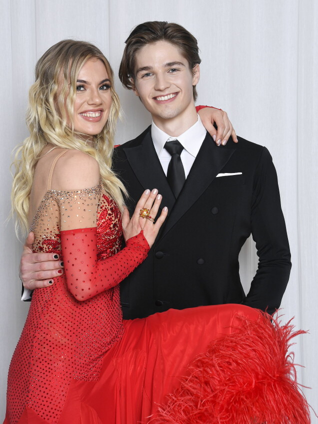 Filip Lamprecht och Linn Hegdal tävlar i Let's Dance 2021. Filip Lamprecht och Linn Hegdal tävlar i Let's Dance 2021.