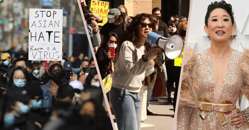 Sandra Ohs starka tal vid Stop Asian Hate-demonstrationen i Pittsburgh