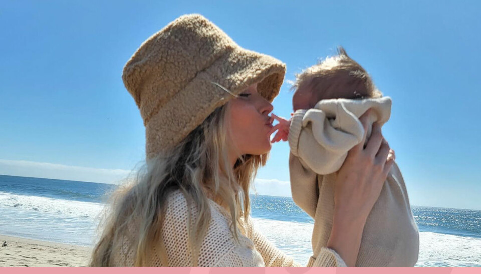 Elsa Hosk om sina tankar kring kroppen efter förlossningen