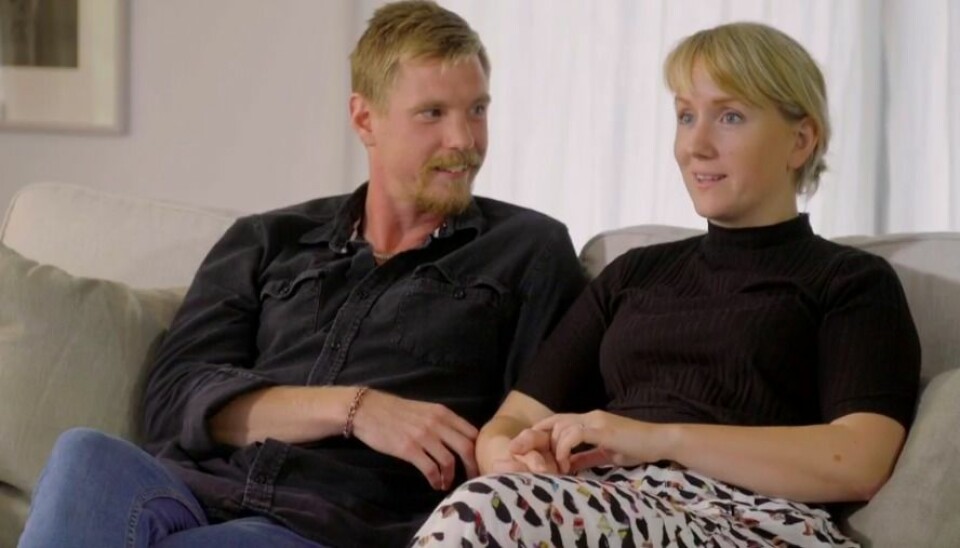 John Wallén och Sara Lannergren. John Wallén och Sara Lannergren.