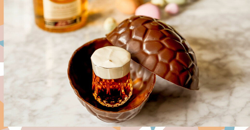 Recept: Påskinspirerad shot med kolagrädde