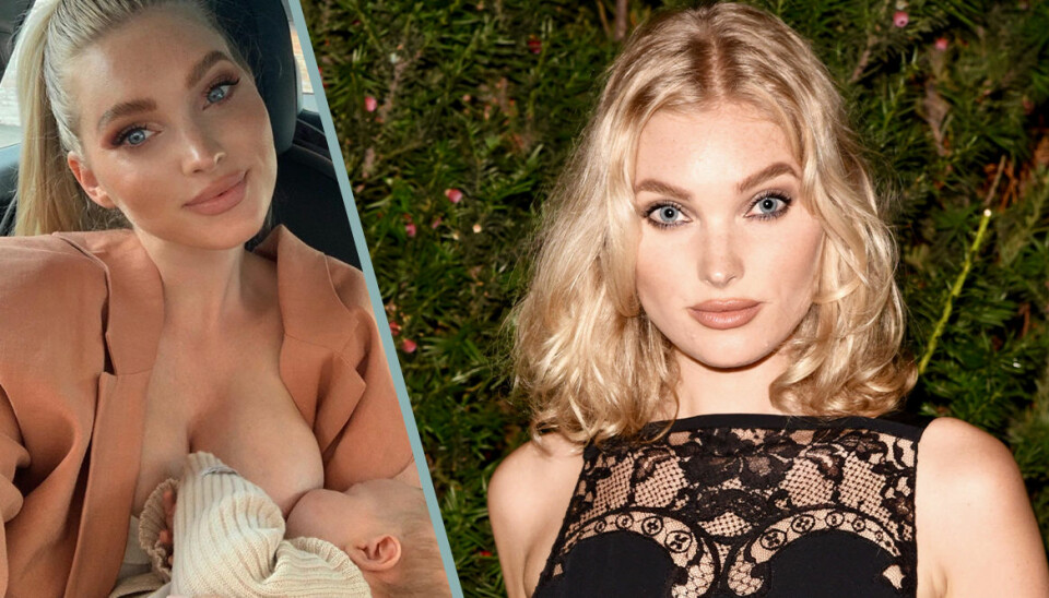 Elsa Hosk är tillbaka på jobbet – sju veckor efter förlossningen