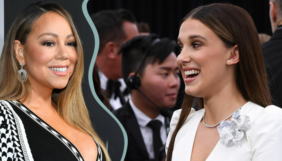 Mariah Careys oväntade vänskap med Stranger Things-stjärnan Millie Bobby Brown