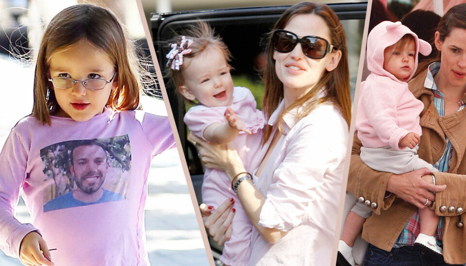 Nya bilder på Jennifer Garner och dottern Violet visar likheten