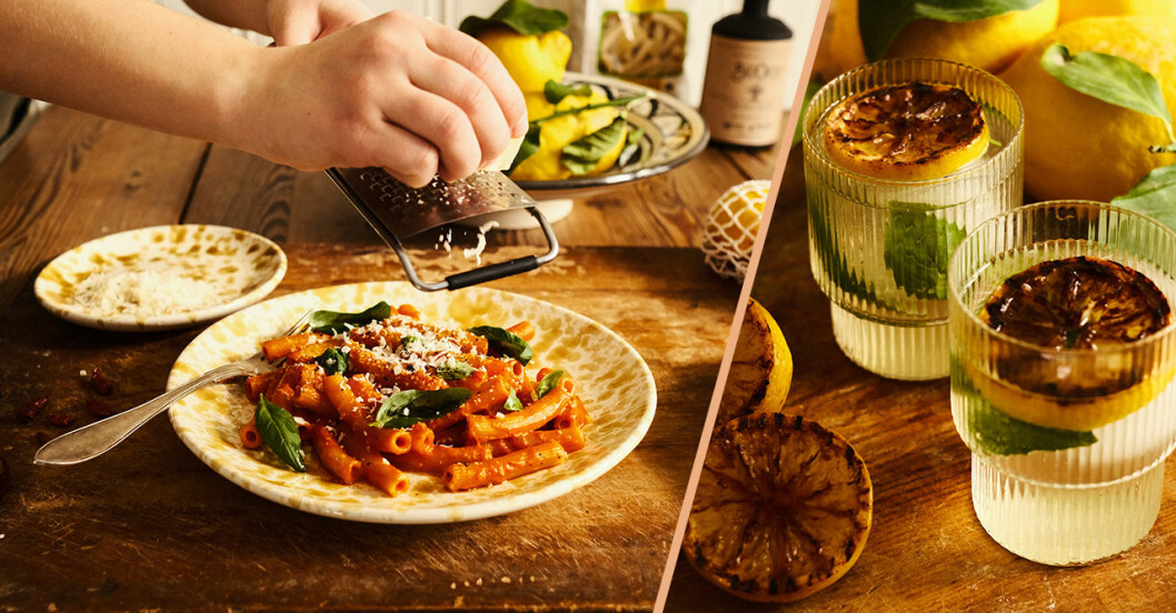 Så enkelt gör du ginpasta med smak av citron