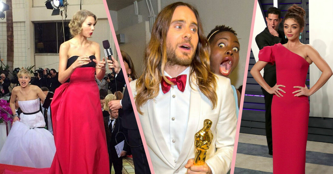 Hollywoodstjärnor som photobombat andra kändisar på röda mattan