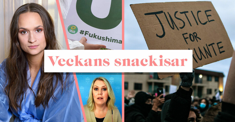 Nyhetssnackisar vecka 15: Tazer-gate, radioaktivt vatten och ”tafsardagen”