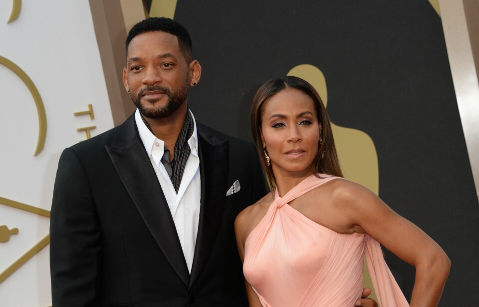 Äkta makarna Will Smith och Jada Pinkett Smith. Äkta makarna Will Smith och Jada Pinkett Smith.