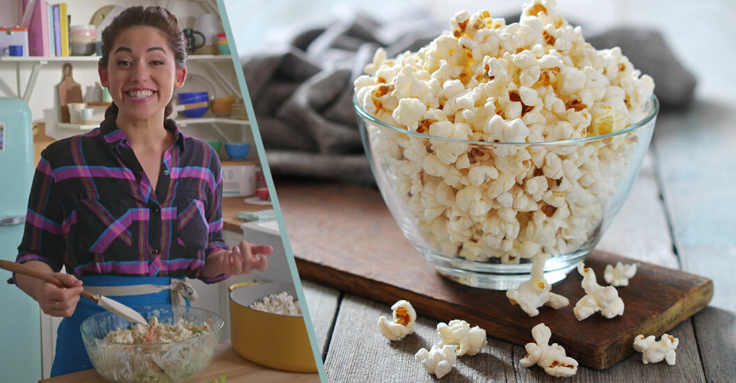 Popcornsallad: Så gör du den trendiga maträtten