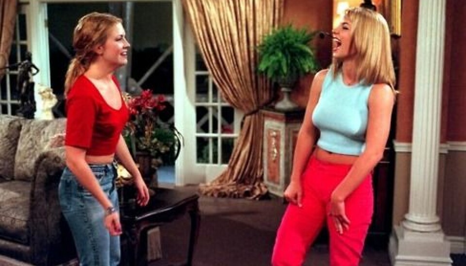 Sabrina och Britney blev vänner på riktigt. Sabrina och Britney blev vänner på riktigt.