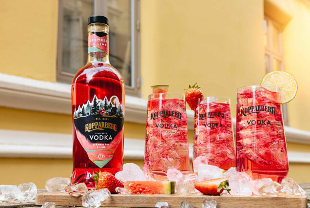 Kopparbergs nya vodka passar perfekt till somriga drinkar. Kopparbergs nya vodka passar perfekt till somriga drinkar.
