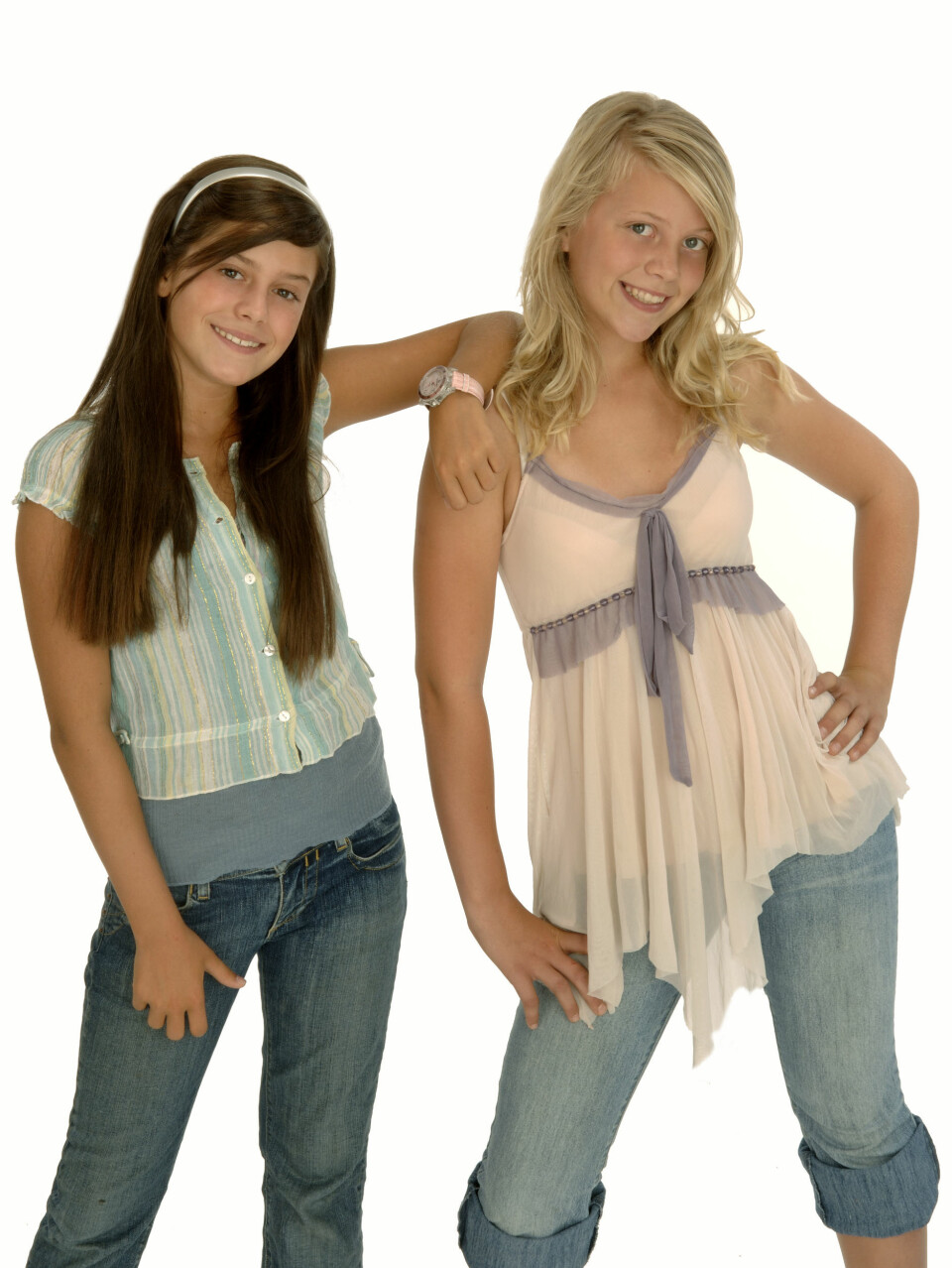 Bianca Ingrosso och Maja Eriksson 2006. Bianca Ingrosso och Maja Eriksson 2006.