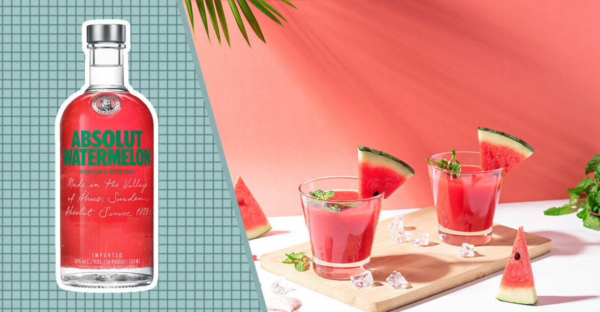 Nu finns det en Absolut Vodka med smak av vattenmelon