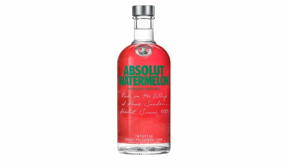 Nu finns det en Absolut Vodka med smak av vattenmelon