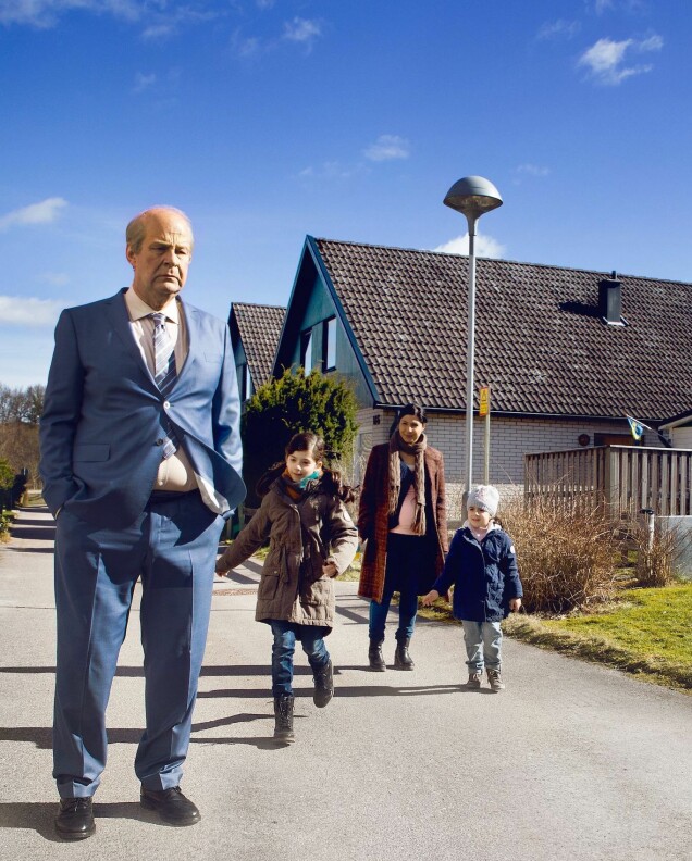 Rolf Lassgård och Bahar Pars i En Man Som Heter Ove. Rolf Lassgård och Bahar Pars i En Man Som Heter Ove.