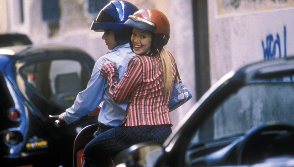 Hilary Duff som Lizzie McGuire 2003. Hilary Duff som Lizzie McGuire 2003.