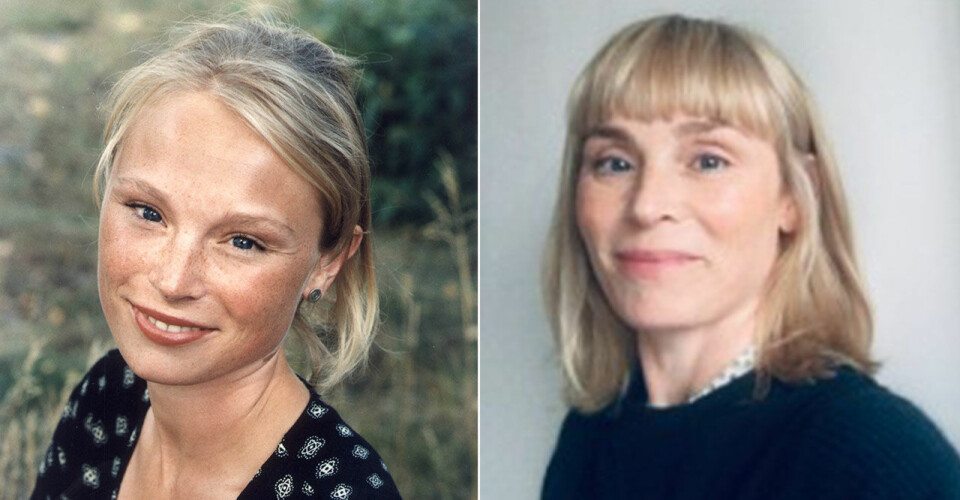 Lina Pleijel, då och nu. Lina Pleijel, då och nu.