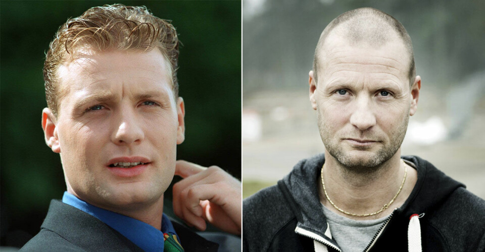 Matti Berenett, då och nu. Matti Berenett, då och nu.