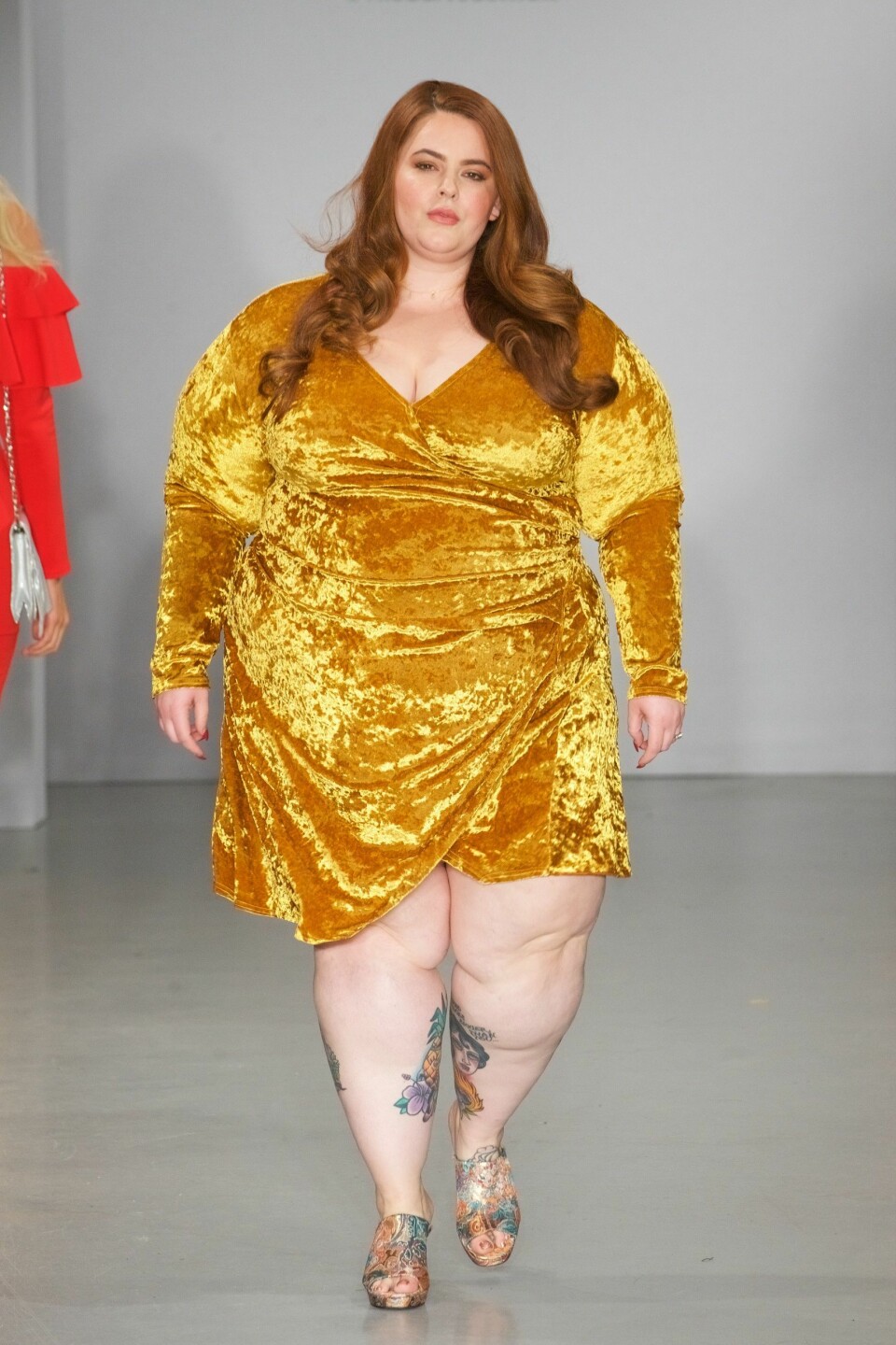 Tess Holliday på catwalken. Tess Holliday på catwalken.