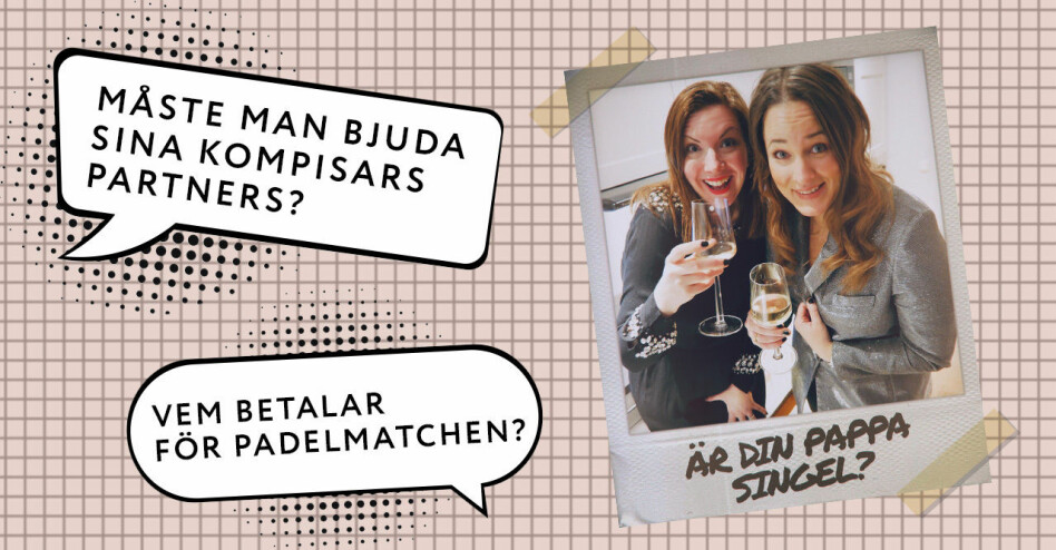 Vem betalar för padelmatchen? Humorduon om vett och etikett 2021
