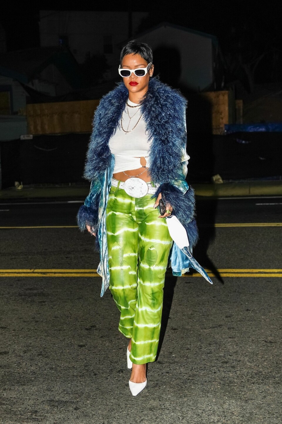 Rihannas fulländade look. Rihannas fulländade look.