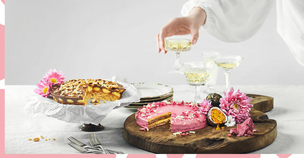 Almondy lanserar tårta med rosa Rubychoklad