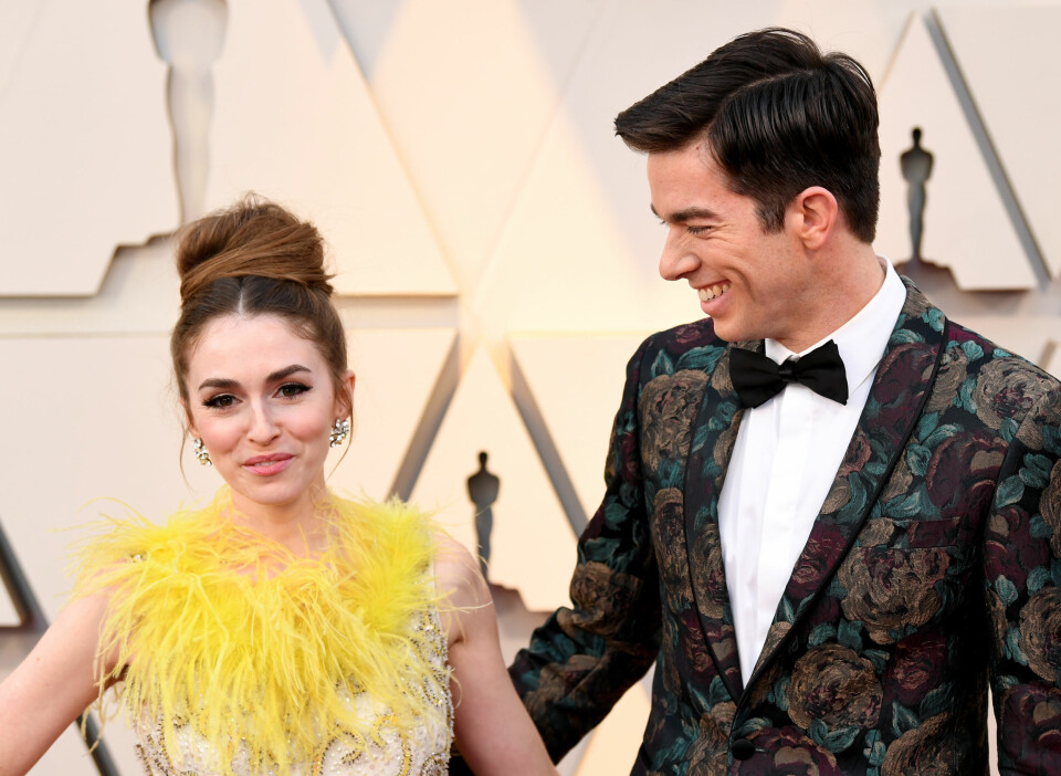 Annamarie Tendler och John Mulaney. Annamarie Tendler och John Mulaney.