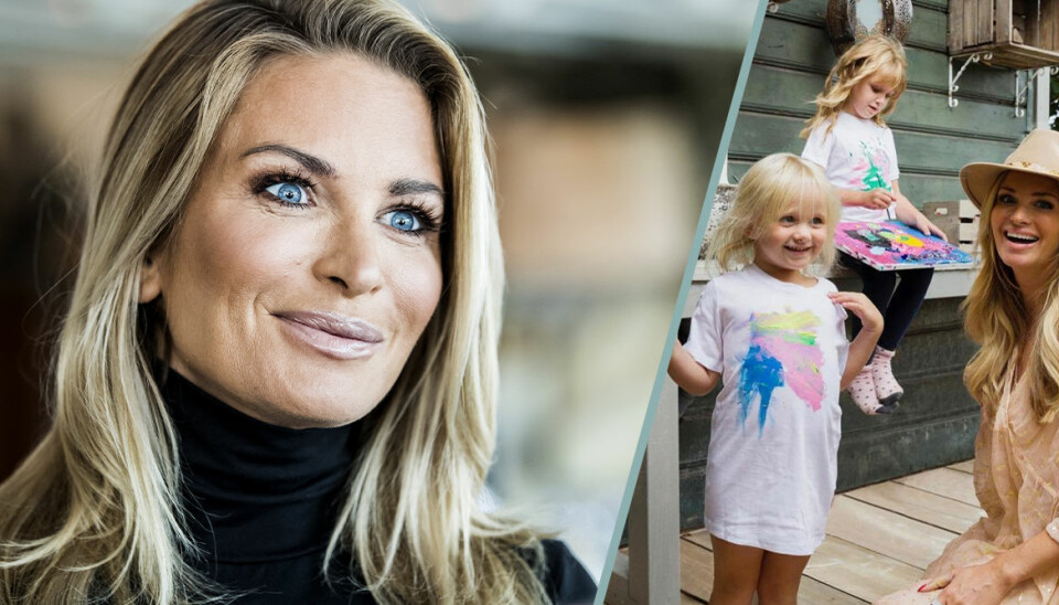 Carolina Gynning berättar att dottern Adele vill byta förnamn