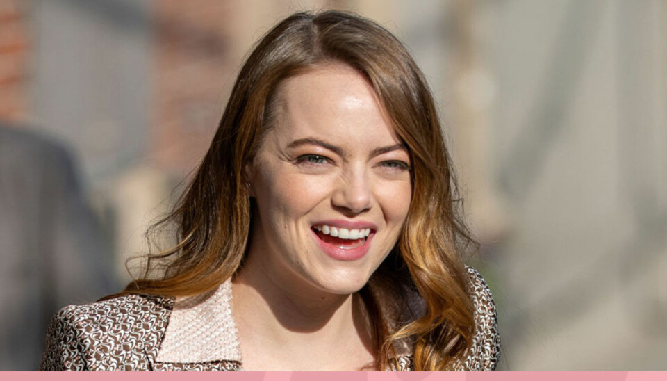 Emma Stone på röda mattan första gången efter dotterns födsel