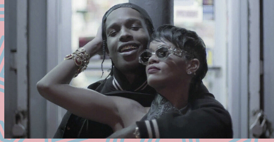 Rihannas pojkvän ASAP Rocky bekräftar relationen