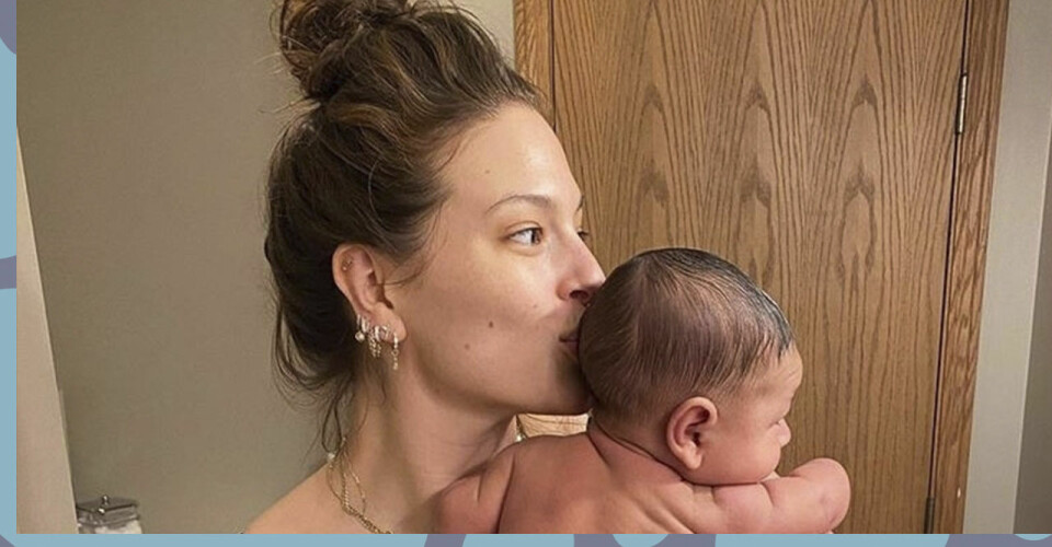 Ashley Graham tappade håret efter förlossningen