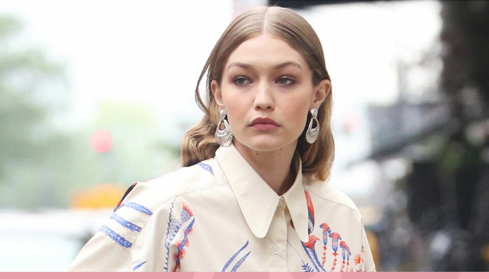 Gigi Hadids nya bild med dottern Khai i matchande outfits