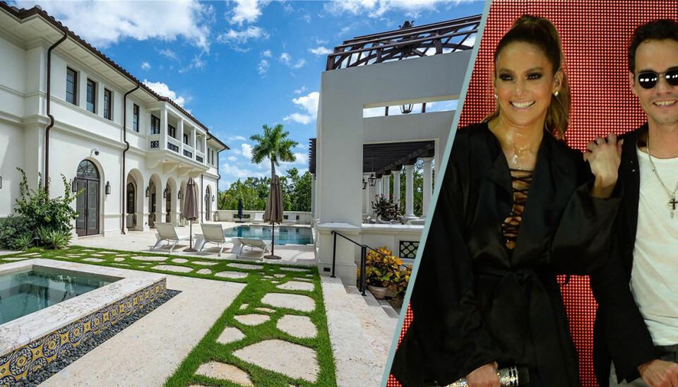Jennifer Lopez exmake Marc Anthony säljer lyxvillan i Miami