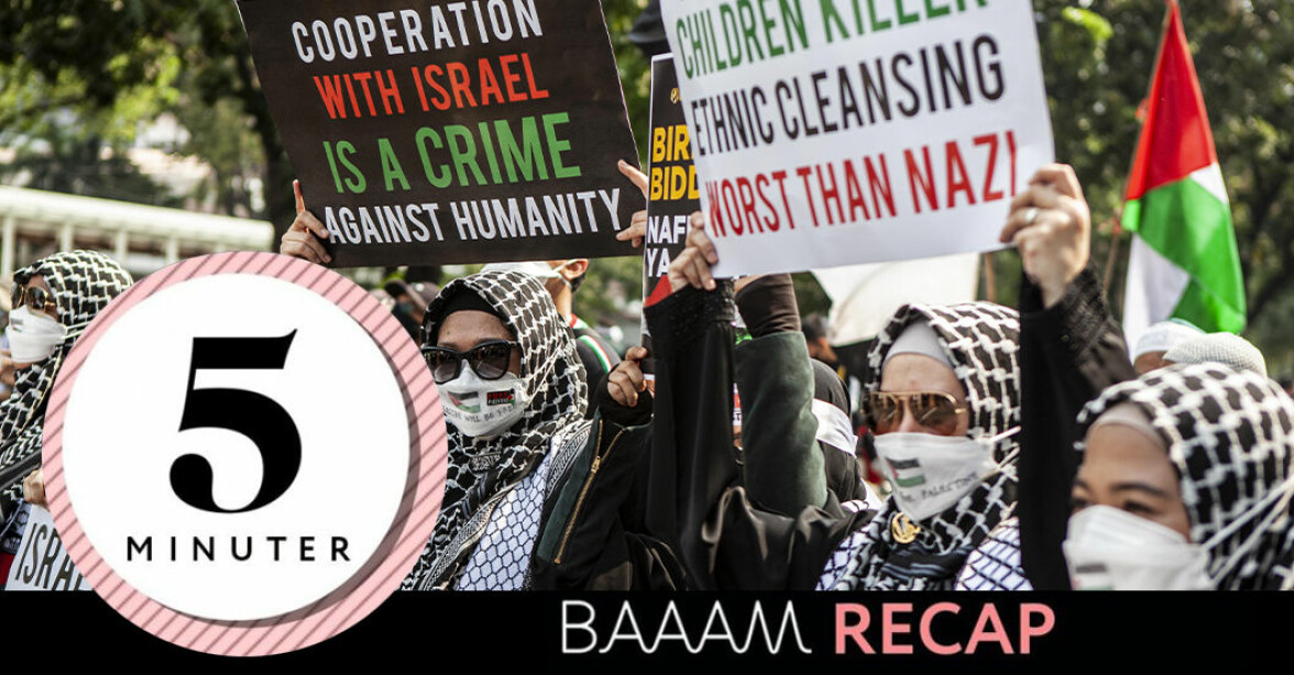 Recap på 5 minuter: Konflikten mellan Israel och Palestina – detta har hänt