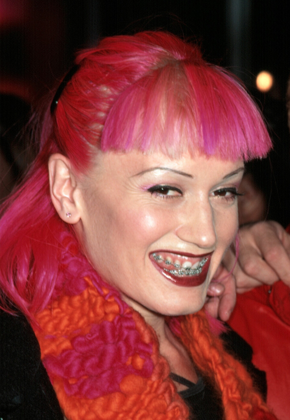 Gwen Stefani bjuder på ett riktigt Hollywood-smile! Gwen Stefani bjuder på ett riktigt Hollywood-smile!