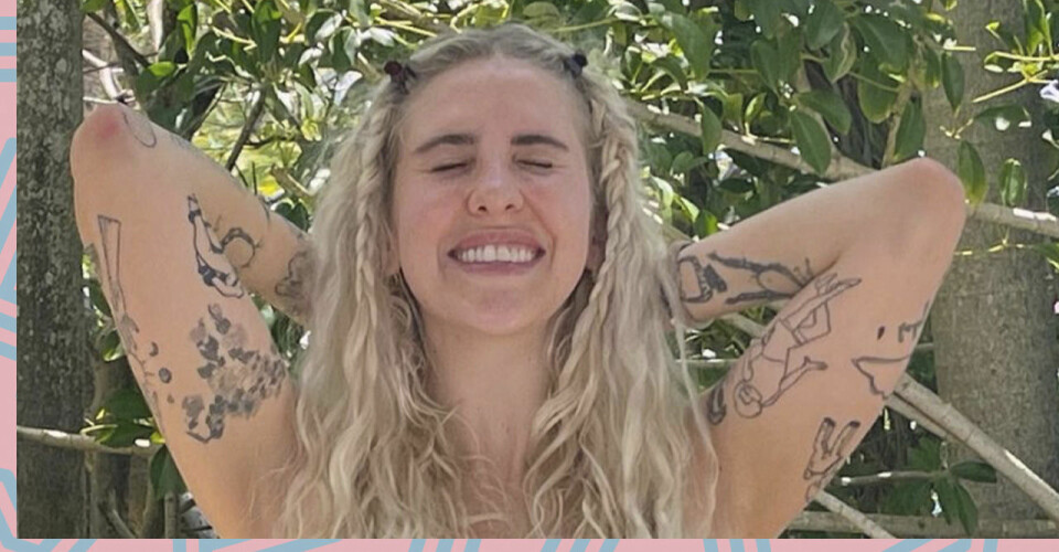 Peg Parnevik hyllas för sin ärliga kroppsbild inför sommaren