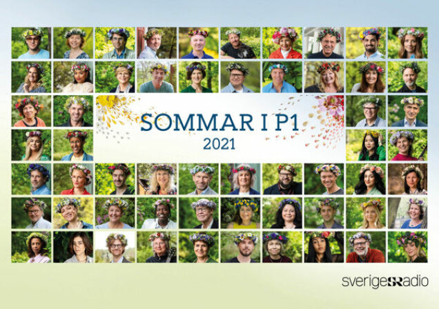 Bild på alla som medverkar i Sommar i P1 2021. Bild på alla som medverkar i Sommar i P1 2021.