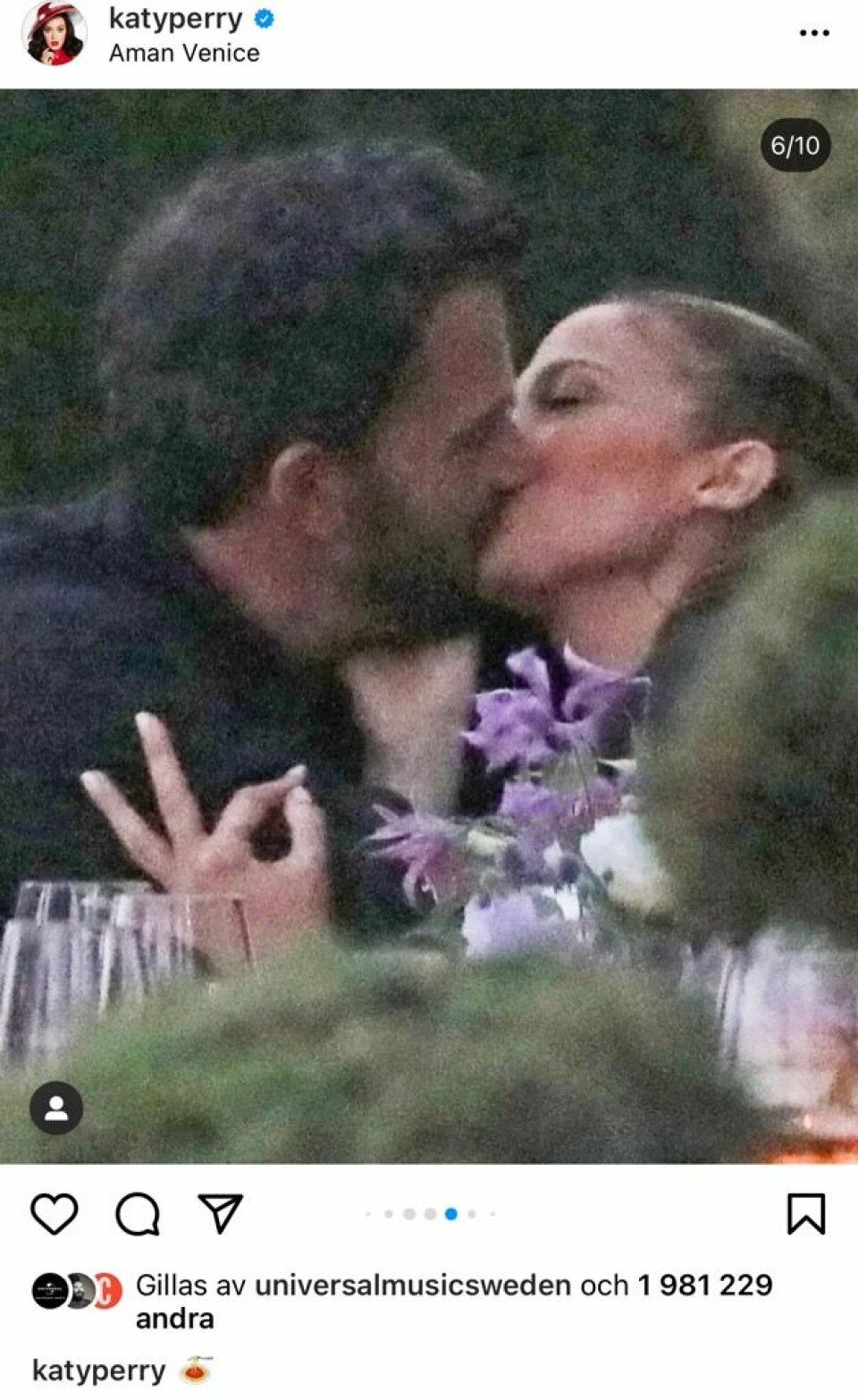 Pussbilden på Jennifer Lopez och Ben Affleck som vi alla väntat på