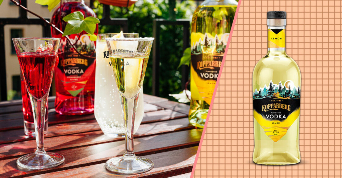 Kopparberg lanserar vodka med smak av citron