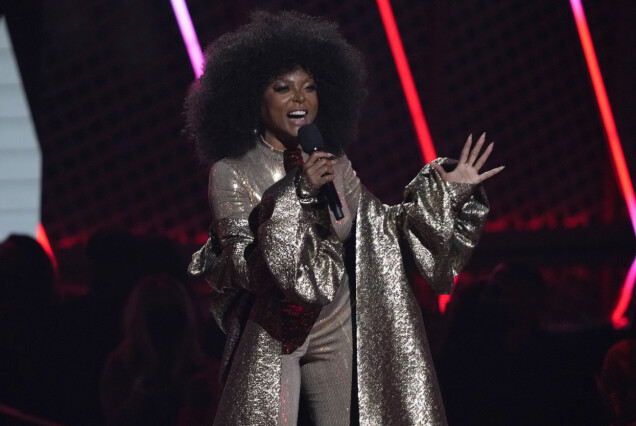 Taraji P. Henson höll hov under galan som hölls på Microsoft Theater i Los Angeles. Taraji P. Henson höll hov under galan som hölls på Microsoft Theater i Los Angeles.
