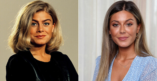 Pernilla och Bianca i 25 årsåldern – så lika! Pernilla och Bianca i 25 årsåldern – så lika!