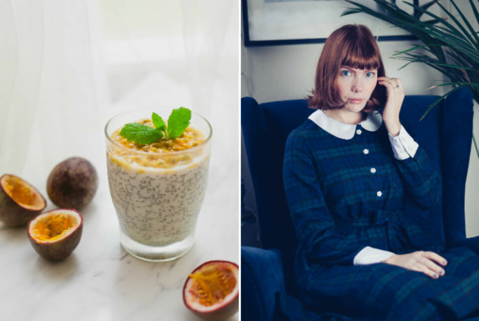 Emily Dahls recept på chiapudding. Emily Dahls recept på chiapudding.