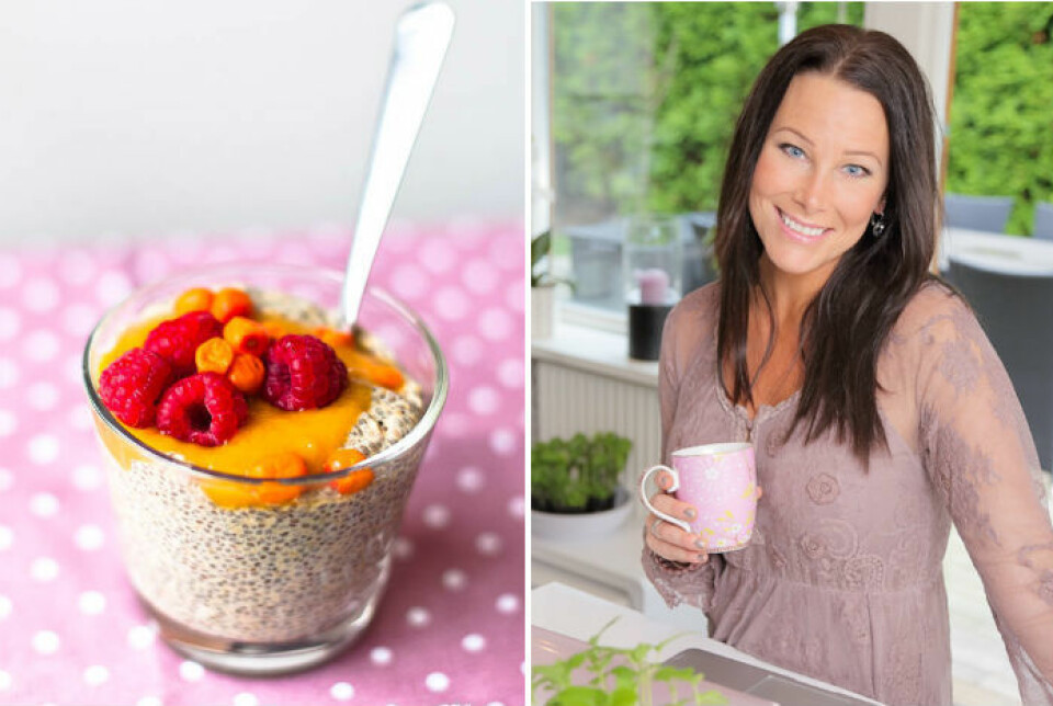 Åse Falkman Fredriksons recept på chiapudding. Åse Falkman Fredriksons recept på chiapudding.