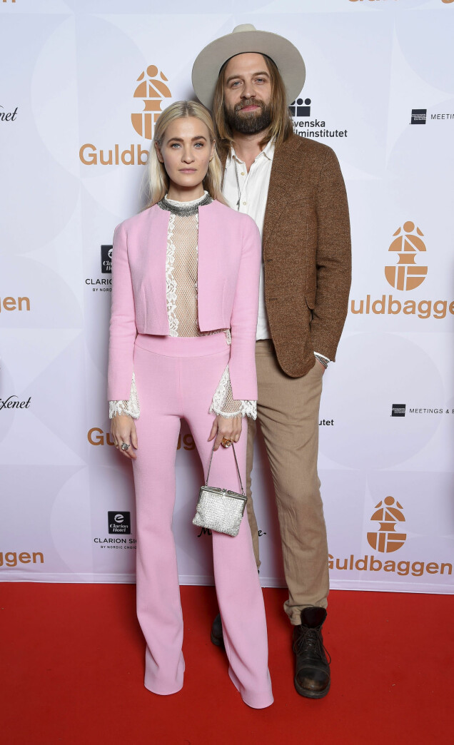 Elin Lanto och hennes John Lindgren på Guldbaggegalan 2019. Elin Lanto och hennes John Lindgren på Guldbaggegalan 2019.