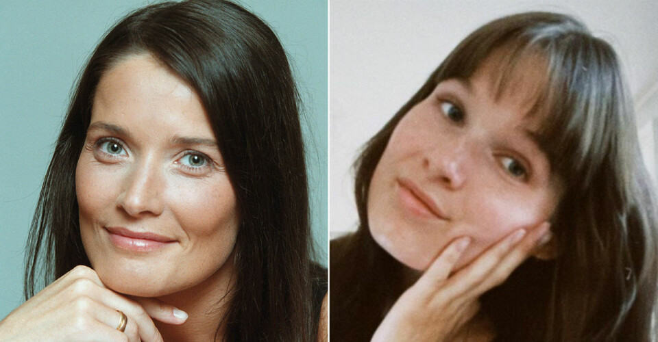 Se bilden på Agneta Sjödin och dottern Maja Strömstedt – så lika