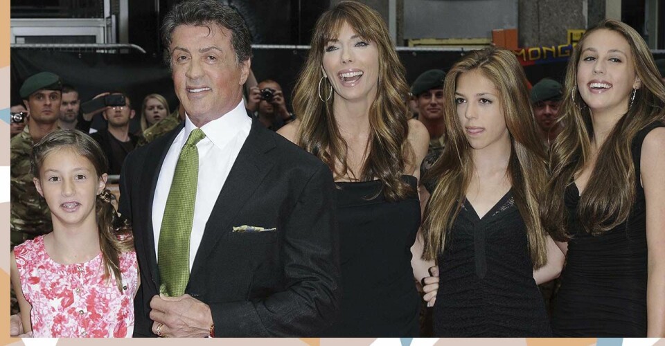 Systrarna Stallone har vuxit upp – så ser de ut idag