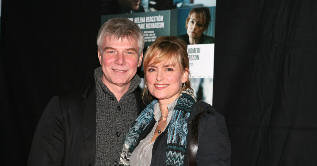 Marie Richardson och Jakob Eklund. Marie Richardson och Jakob Eklund.