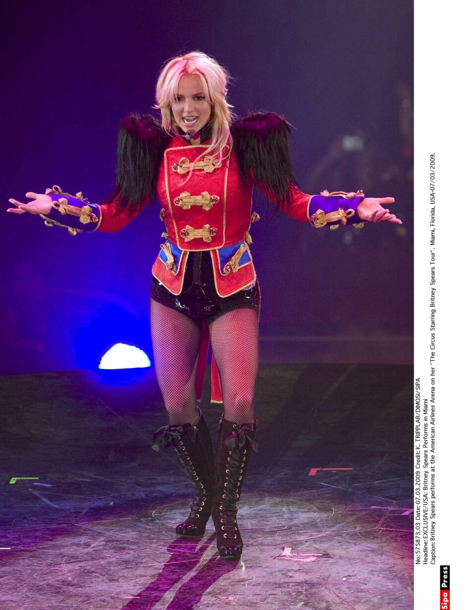 Britney Spears stilresa genom åren